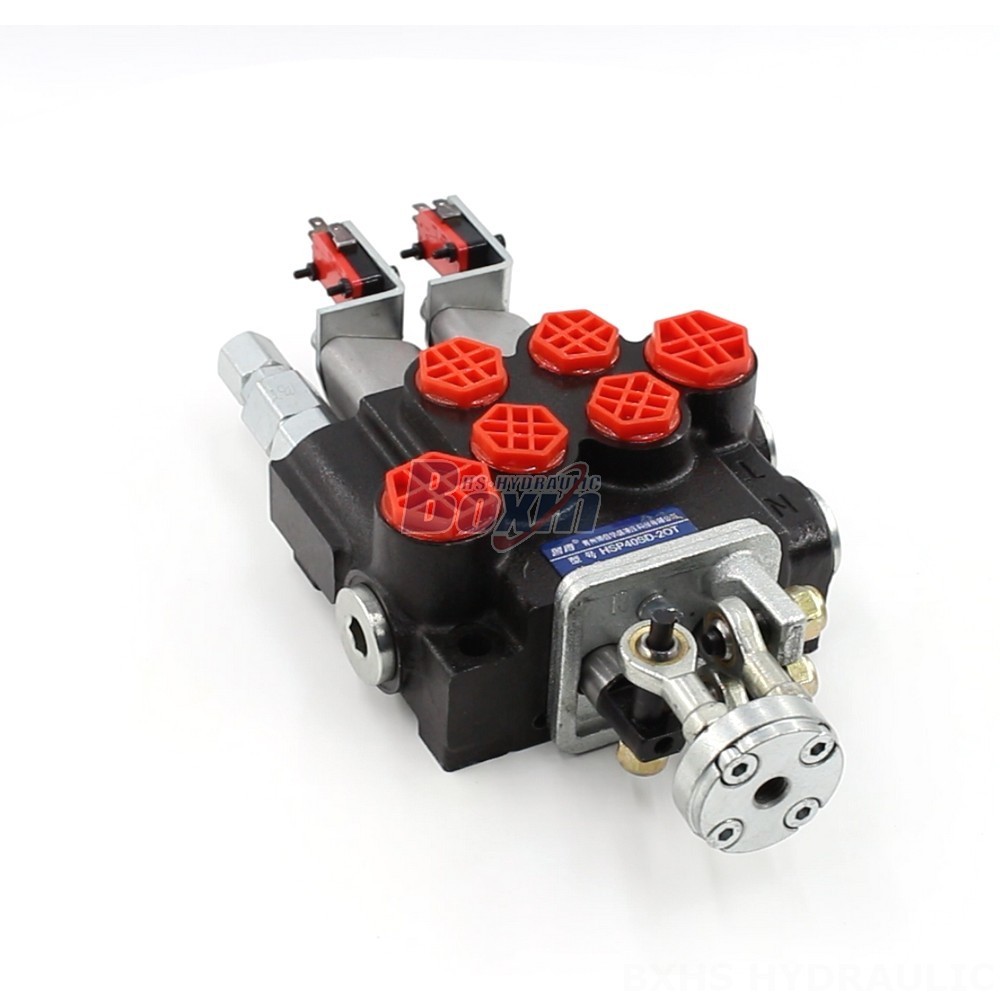 Unbeatable Prices: Factory Wholesale Pricing for P40 Micro Switch Joystick 2 Spool Monoblock Directional Valves cover photo